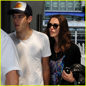 Keira Knightley Returns to London with James Righton!