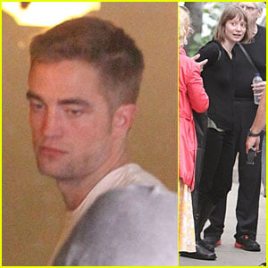 Robert Pattinson & Mia Wasikowska: 'Maps to the Stars' Set!