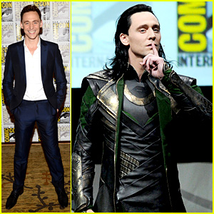 Tom Hiddleston Attends 'Thor' Comic-Con Panel as Loki!