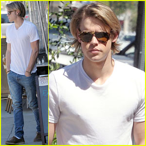 Chord Overstreet Lunches After Returning to 'Glee' Studio