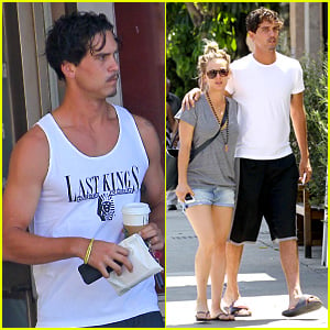 Kaley Cuoco Walks Arm in Arm with Ryan Sweeting