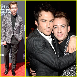 Ian Somerhalder & Kevin McHale: Bromance at Young Hollywood Awards!