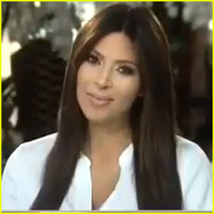 Kim Kardashian Records Post-Baby Video Message for 'Kris'