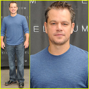 Matt Damon: 'Elysium' Los Angeles Photo Call