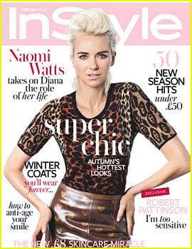 Naomi Watts Covers 'UK InStyle' October 2013