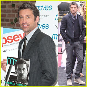 Patrick Dempsey: 'Moves' Fall Fashion Issue Cover Party!