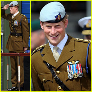 Prince Harry Attends Royal Marine Center Opening in Devonport