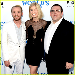 Rosamund Pike & Simon Pegg: 'World's End' Premiere!