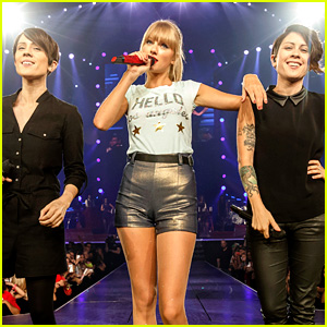 Taylor Swift Performs 'Closer' with Tegan & Sara (Video)