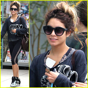Vanessa Hudgens Wonders Why She Does Hot Yoga in L.A. Heat