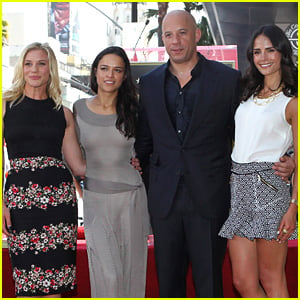 Vin Diesel: Hollywood Walk of Fame with His Leading Ladies!