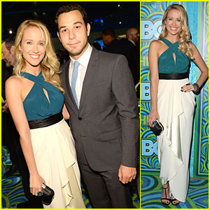 Anna Camp & Skylar Astin - HBO's Emmys After Party 2013