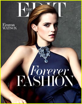 Emma Watson Covers 'The Edit' in Sustainably Produced Dress