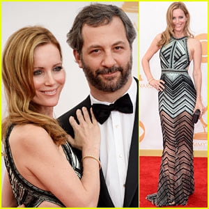 Leslie Mann & Judd Apatow - Emmys 2013 Red Carpet