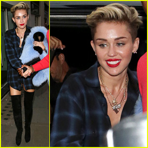 Miley Cyrus Steps Out After Breaking Vevo Video Record!