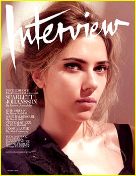Scarlett Johansson Covers 'Interview' Magazine October 2013