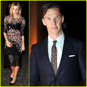 Sienna Miller & Benedict Cumberbatch: Global Fund Event!