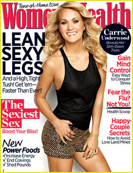 Carrie Underwood Covers 'Women's Health' November 2013