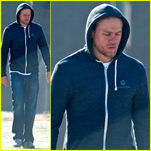 Charlie Hunnam Spotted on Set After 'Fifty Shades of Grey' Exit