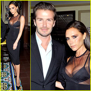 David & Victoria Beckham: CFDA & Vogue Fashion Fund Dinner!
