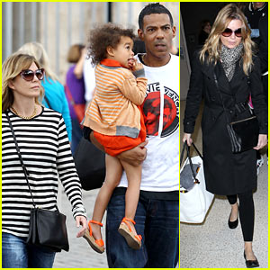 Ellen Pompeo & Chris Ivery: Rome Vacation with Stella!