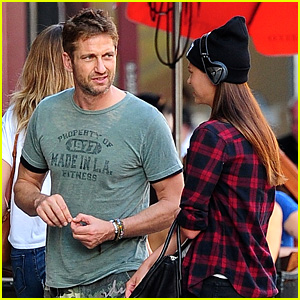 Gerard Butler Meets Up with Gal Pal in the Meatpacking District