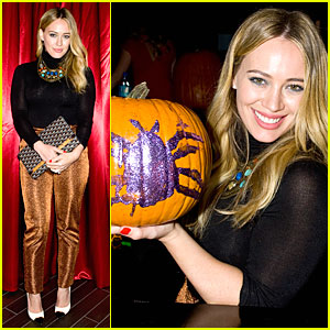 Hilary Duff - Just Jared Halloween Party 2013