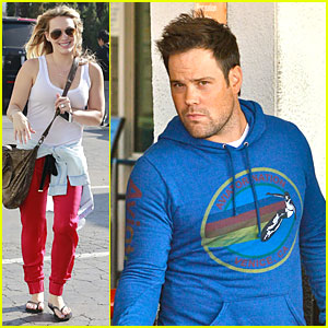 Hilary Duff & Mike Comrie: Separate Beverly Hills Outings!