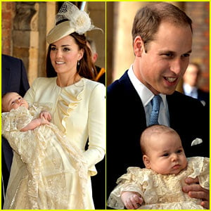 Kate Middleton & Prince William: Prince George's Christening - See All the Pics!