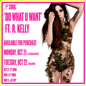 Lady Gaga: 'Do What U Want' ft. R. Kelly Snippet - Listen Now!