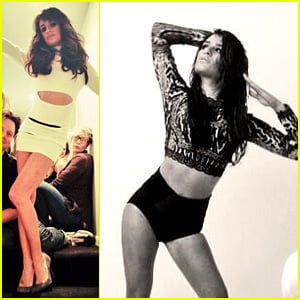 Lea Michele Shares Pictures from Album Cover Photo Shoot!