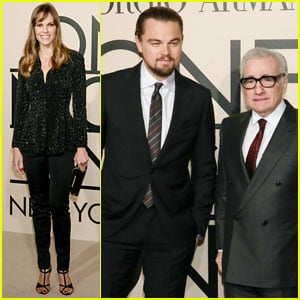 Leonardo DiCaprio & Hilary Swank: Giorgio Armani 'One Night Only' in NYC