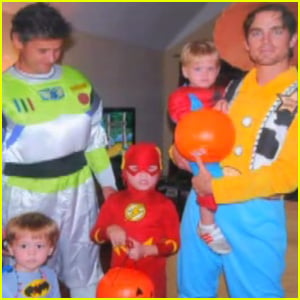 Matt Bomer Shares Adorable Family Photo from Halloween!
