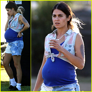 Nikki Reed: Fake Baby Bump for 'Scout' Movie!