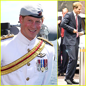 Prince Harry: International Fleet Review in Sydney!