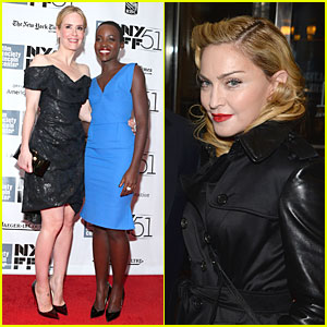 Sarah Paulson & Madonna: ’12 Years A Slave’ NYC Premiere!