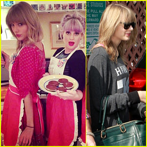 Taylor Swift Hits the Gym After Baking with Kelly Osbourne!