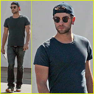 Chace Crawford Has Low Key Halloween Afternoon