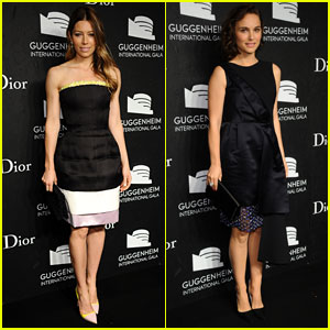 Jessica Biel & Natalie Portman: Guggenheim Gala 2013