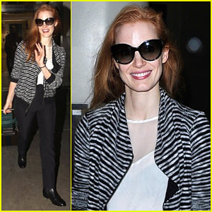 Jessica Chastain: In Town for 'An Evening Honoring Karl Lagerfeld'