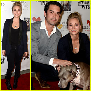 Kaley Cuoco & Ryan Sweeting: Stand Up for Pits Fundraiser!