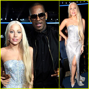 Lady Gaga is Pure Elegance for AMAs 2013 Audience Outfit