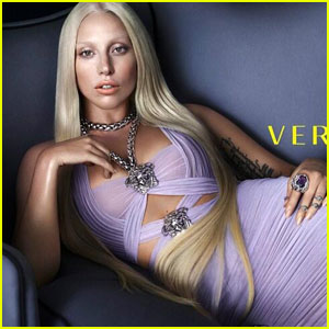 Lady Gaga: New Face of Versace's Spring 2014 Campaign!