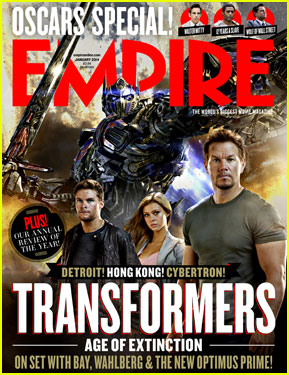 Mark Wahlberg's Huge Guns Cover 'Empire' January 2014