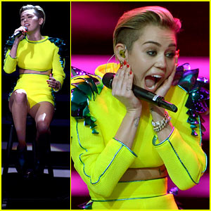 Miley Cyrus Performs 'Wrecking Ball' at Bambi Awards (Video)