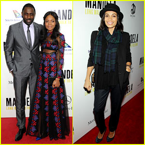 Naomie Harris & Idris Elba: 'Mandela' NY Premiere!