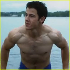 Nick Jonas: Shirtless & Jacked for 'Careful What You Wish For' Teaser - Watch Now!