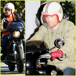 Olivier Martinez: L.A. Motorcycle Man!