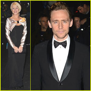 Tom Hiddleston & Helen Mirren: Evening Standard Theatre Awards 2013