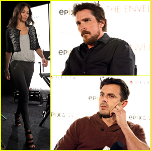 Zoe Saldana & Christian Bale: 'Out Of The Furnace' Screening!